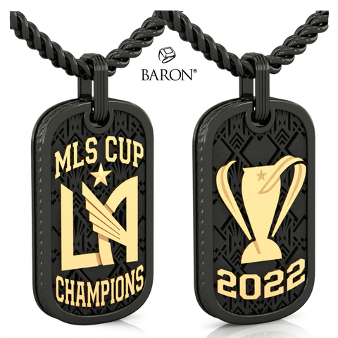 2022 LAFC Championship Fan Champ Tag