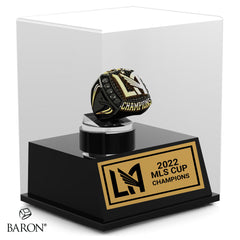 2022 LAFC Championship Display Case
